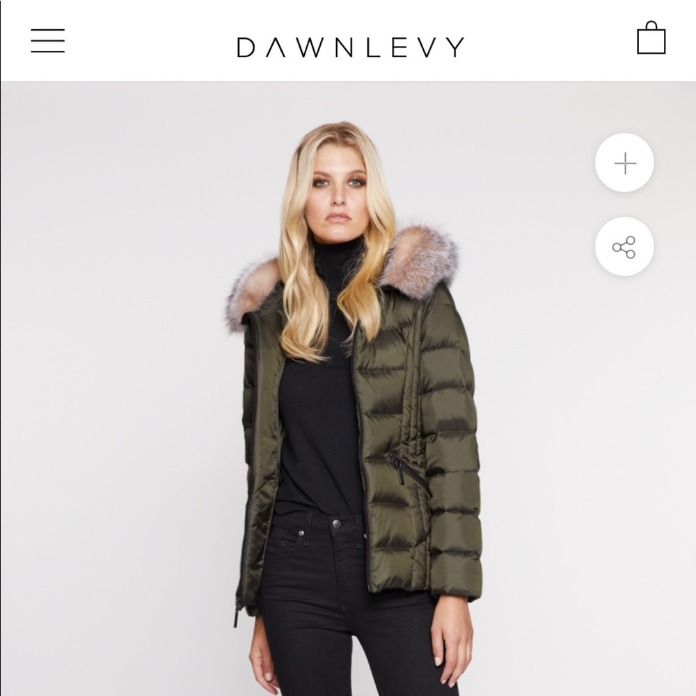 Dawn Levy Nikki  Fox Fur Coat